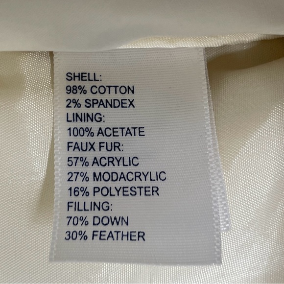 Nautica Puffer Vest Size S Cream - Picture 5 of 5